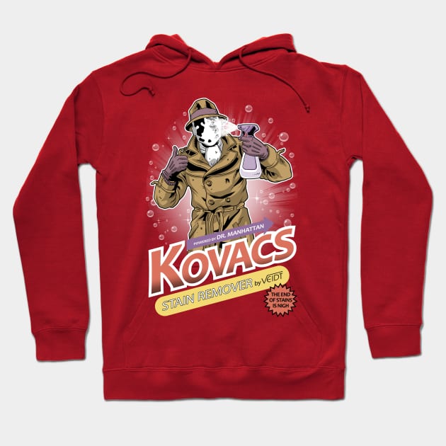 Kovacs Stain Cleaner Hoodie by saqman